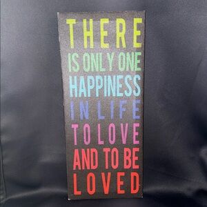 Colorful Inspirational Wall Art Decor